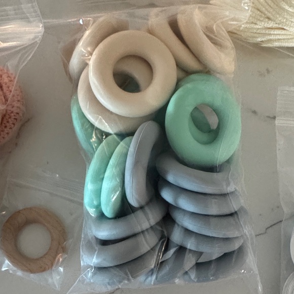 DIY Rainbow and Llama Teething Toy Set Supplies - Picture 2 of 9